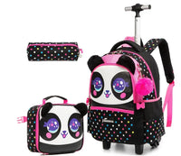 Cartable à Roulette 25L Oxford Mixte vue latérale droite - Cartable à Roulette