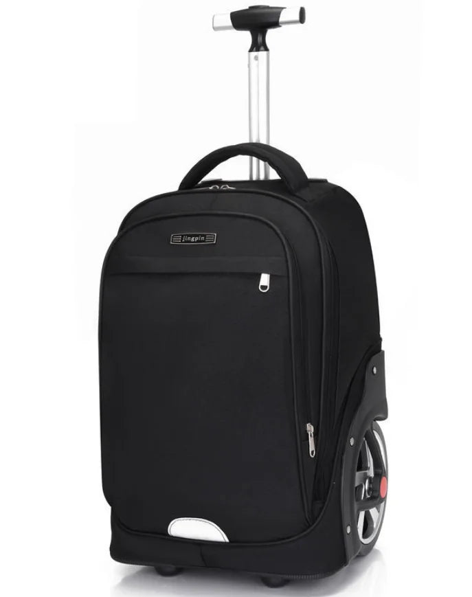 Cartable à Roulette Collège 49cm Oxford Compartiment Laptop - Cartable à Roulette