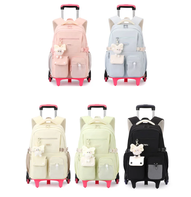 Cartable à Roulette Collège 53cm Oxford Classique tous les coloris - Cartable à Roulette