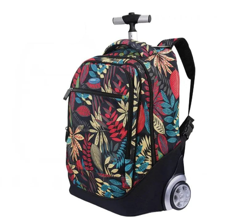 Cartable à Roulette Lycee Adulte 49cm Ordinateur Oxford 18cm vue latérale droite- Cartable à Roulette