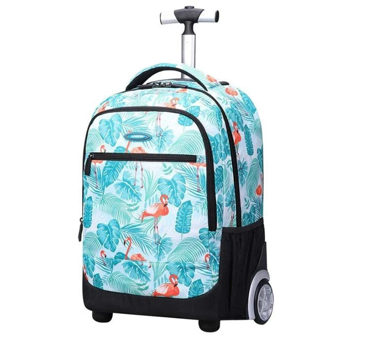 Cartable à Roulette Lycee Adulte 49cm Ordinateur Sécurisé - Cartable à Roulette