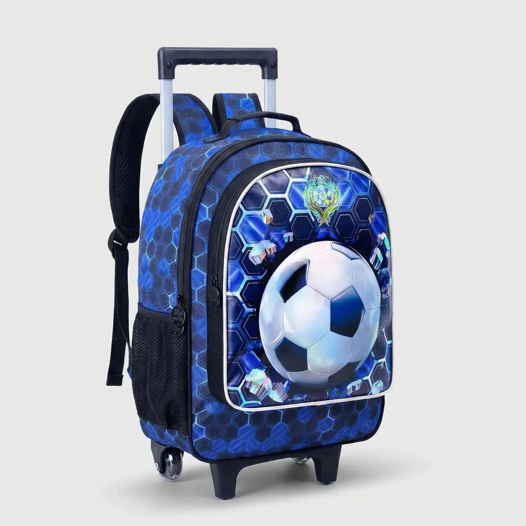 Cartable à Roulette Football 42cm Compact