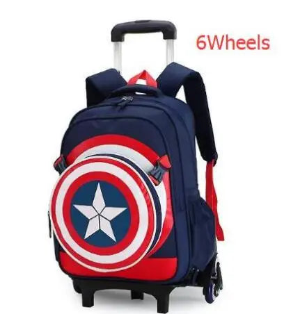 Cartable à Roulette Super Heros 42cm