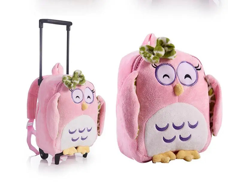 Cartable à Roulette Maternelle 42cm Fille Set