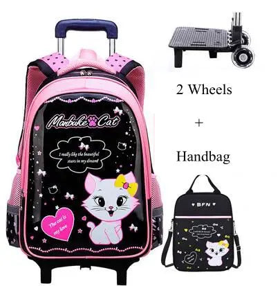 Cartable à Roulette Chipie 45cm Fille Style