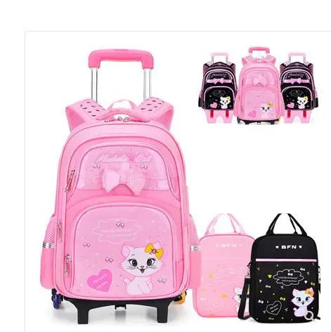 Cartable à Roulette Chipie 45cm Fille Style
