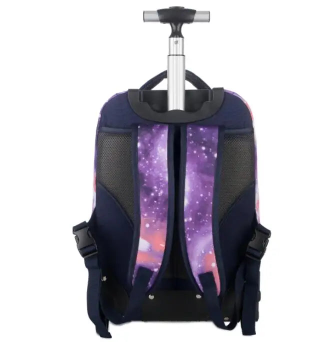 Cartable à Roulette Espace 45cm Cosmos Set 3 Pièces