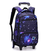Cartable à Roulette Espace 48cm Planètes Oxford