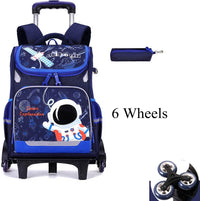 Cartable à Roulette Espace 42cm Compact Ultra-Léger