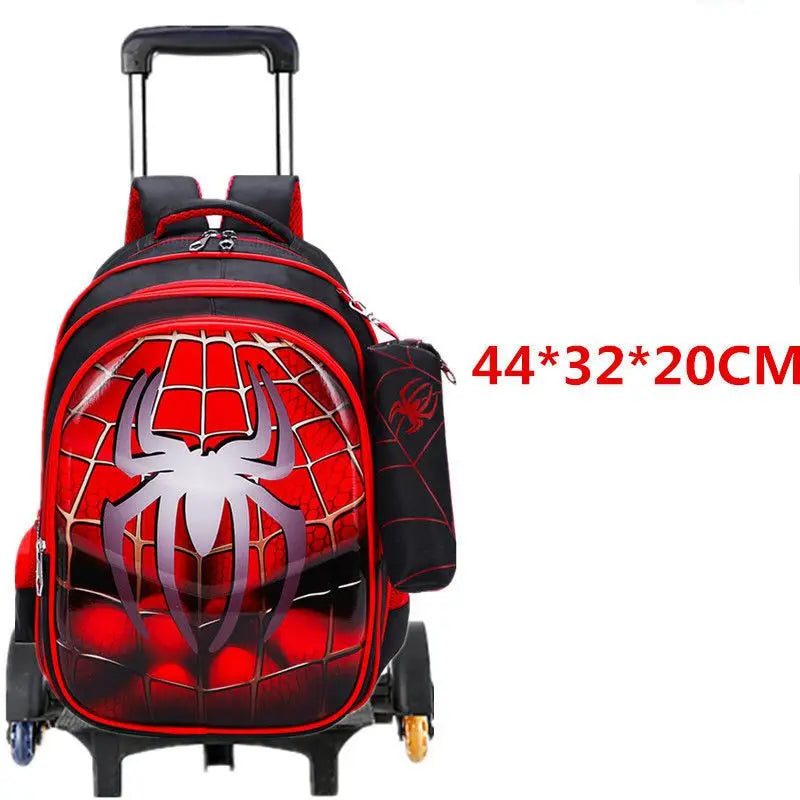 Cartable à Roulette Super Heros 40cm Compact