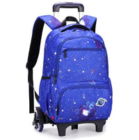 Cartable à Roulette Espace 48cm Planètes Oxford