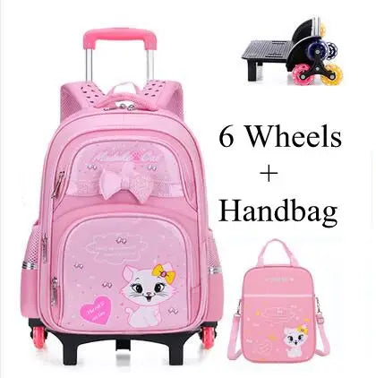 Cartable à Roulette Chipie 45cm Fille Style