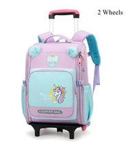 Cartable à Roulette Grand 50cm Garçon Fille Oxford Résistant