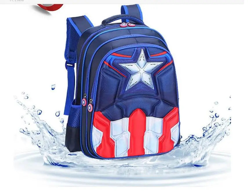 Cartable à Roulette Super Heros 45cm Spacieux