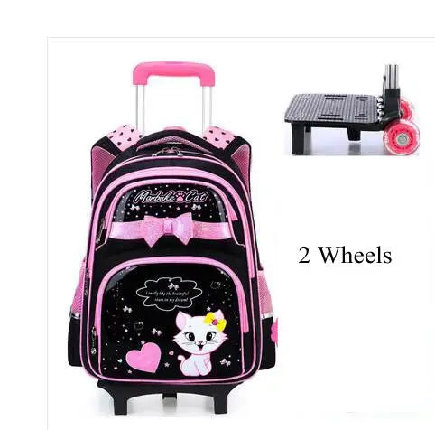 Cartable à Roulette Chipie 45cm Fille Style