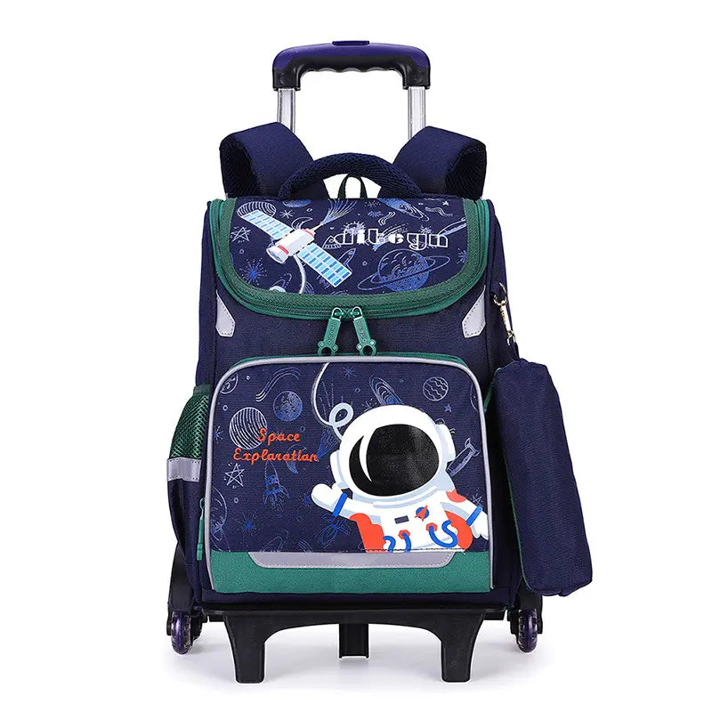 Cartable à Roulette Espace 31cm Compact Nylon