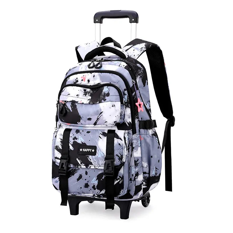 Cartable à Roulette Collège 47cm Oxford Compartiment Ordinateur