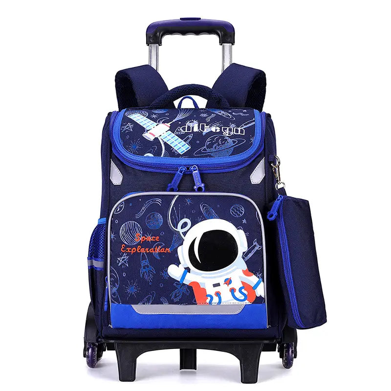 Cartable à Roulette Espace 31cm Compact Nylon