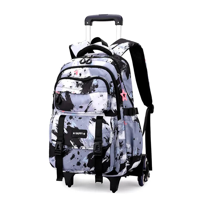 Cartable à Roulette Collège 47cm Oxford Compartiment Ordinateur