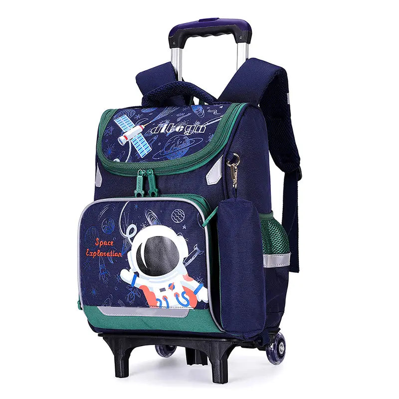Cartable à Roulette Espace 31cm Compact Nylon