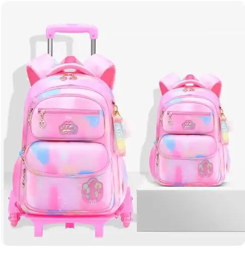 Cartable à Roulette Chipie 42cm Compact Léger Fille