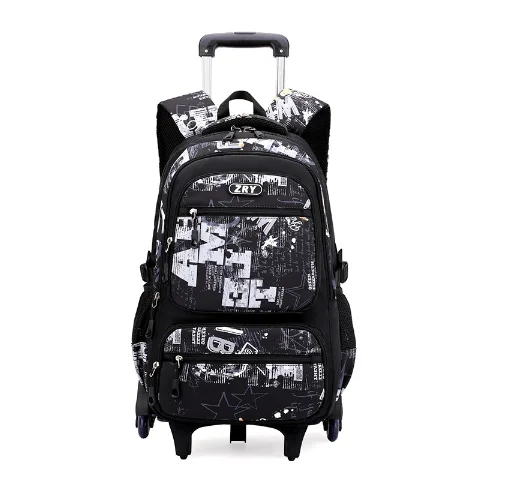 Cartable à Roulette Collège 53cm Léger Oxford