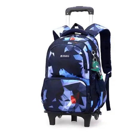 Cartable à Roulette CE2 CM1 CM2 48cm 6 Roues