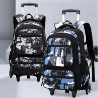 Cartable à Roulette Collège 53cm Léger Oxford