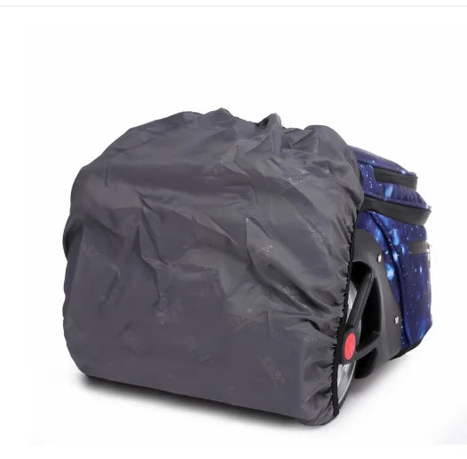 Cartable à Roulette Espace 44cm Léger Galaxie