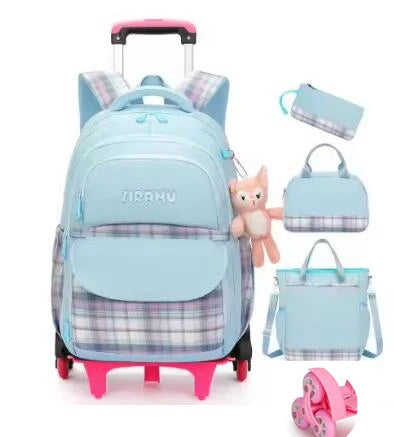 Cartable à Roulette 2 Compartiments Compact Oxford Mixte