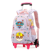 Cartable à Roulette Chiots Sauveteurs Grande Capacité
