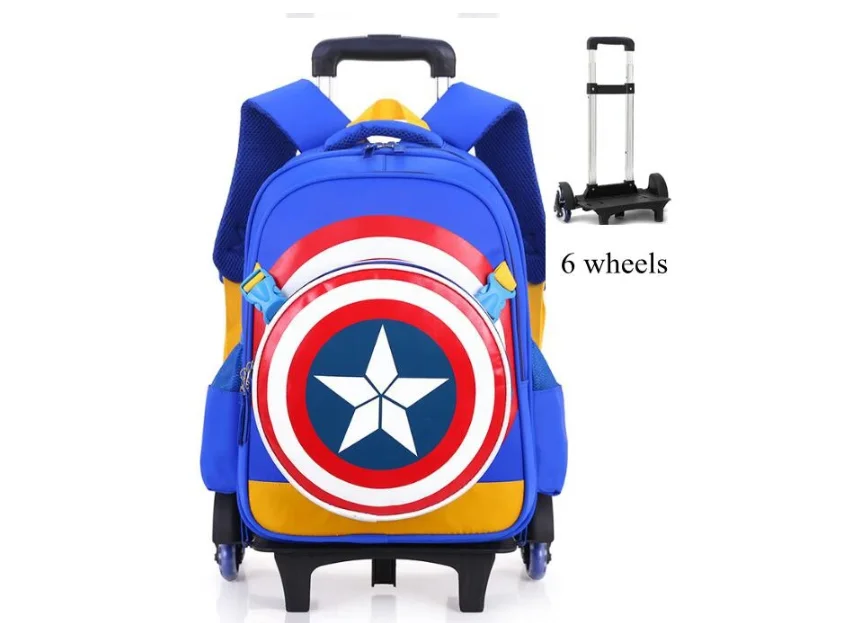 Cartable à Roulette Super Heros 42cm