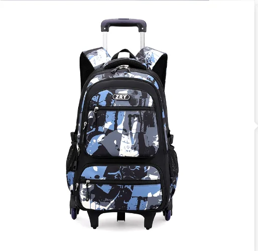 Cartable à Roulette Collège 53cm Léger Oxford