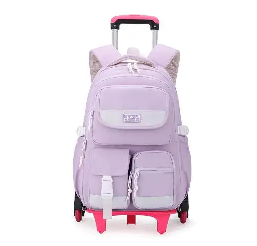 Cartable à Roulette Garçon 48cm Oxford Résistant