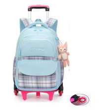 Cartable à Roulette 2 Compartiments Compact Oxford Mixte