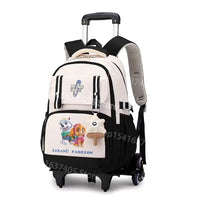 Cartable à Roulette Pat Patrouille 6 Roues Lavable