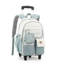 Cartable à Roulette Primaire 45cm Mixte Oxford Résistant