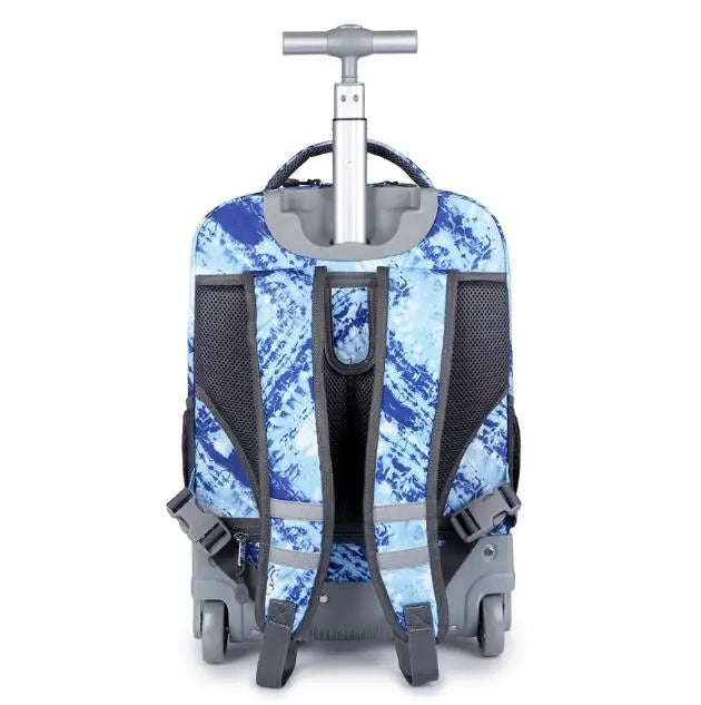 Cartable à Roulette 25L Compact Pratique Oxford