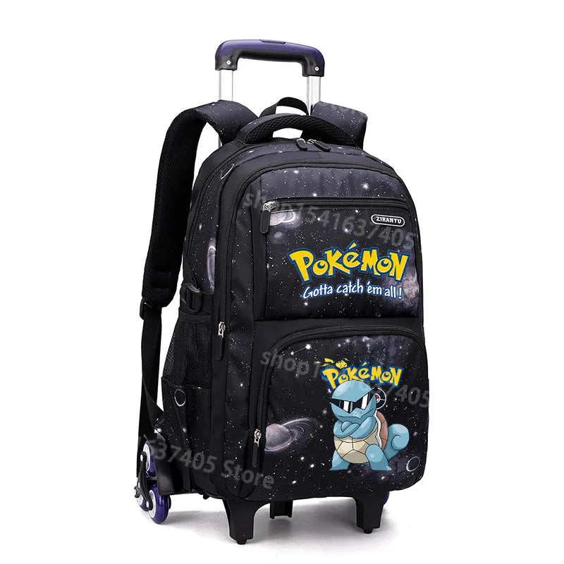 Cartable à Roulette Pokémon 43cm Pikachu Compact