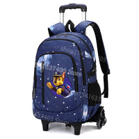 Cartable à Roulette Pat Patrouille 52cm 2 en 1 Monte-Escaliers