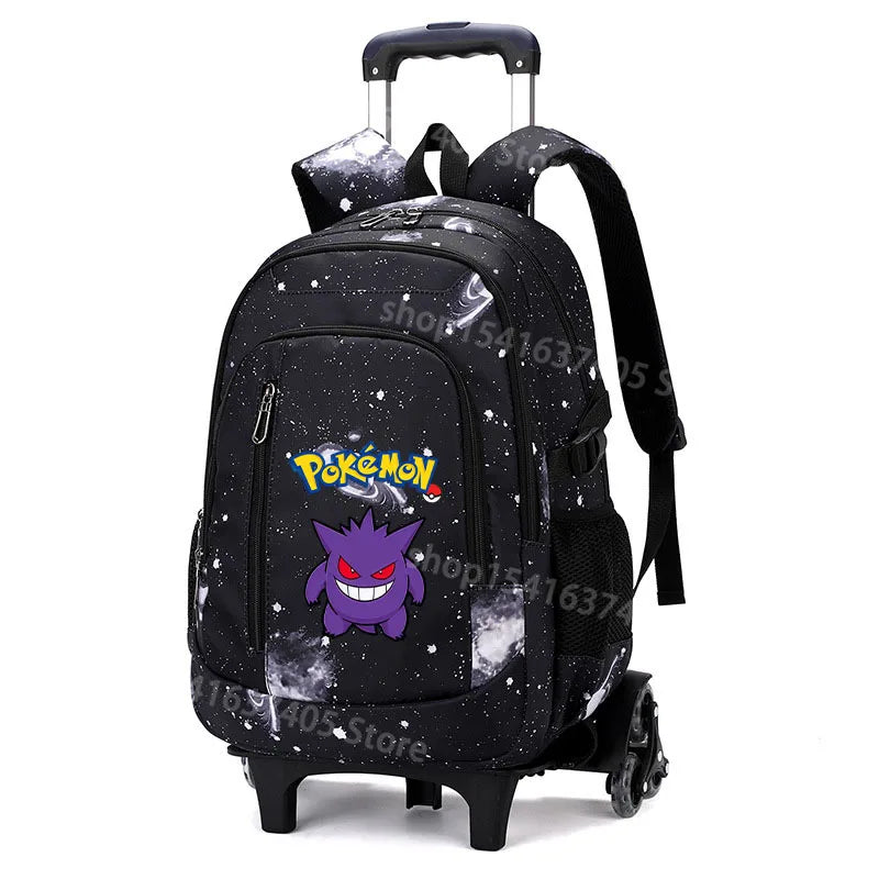 Cartable à Roulette Pokémon 50cm 2 en 1 Ciel Étoilé