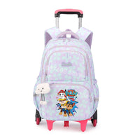 Cartable à Roulette Pat Patrouille 50cm 6 Roues Grande Capacité