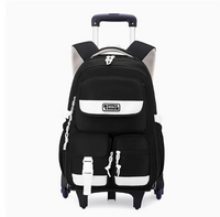 Cartable à Roulette Garçon 48cm Oxford Résistant