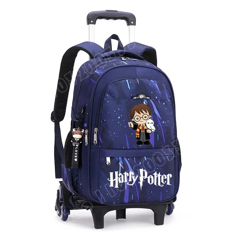 Cartable à Roulette Harry Potter 50cm Léger Waterproof Grande Capacité