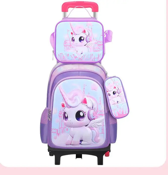 Cartable à Roulette Petit 40cm Léger Set