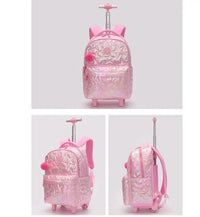 Cartable à Roulette Primaire 52cm Set 3 Pièces Lunch Bag