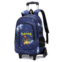 Cartable à Roulette Pokémon 50cm 2 en 1 Ciel Étoilé
