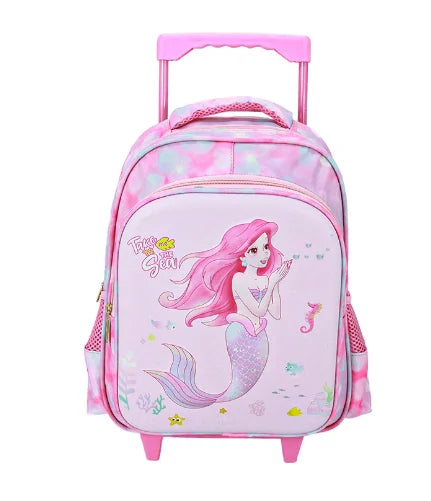 Cartable à Roulette Maternelle 40cm Compact Set Lunch Bag