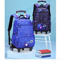Cartable à Roulette Espace 48cm Planètes Oxford