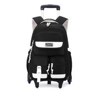 Cartable à Roulette Garçon 48cm Oxford Résistant
